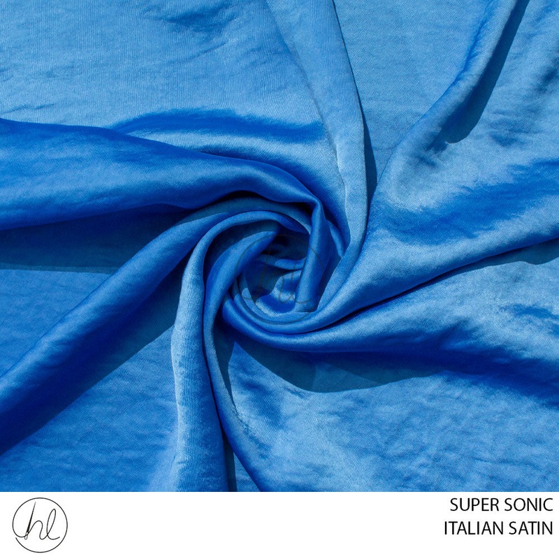 ITALIAN SATIN 51 PER M SUPER SONIC 150CM WIDE