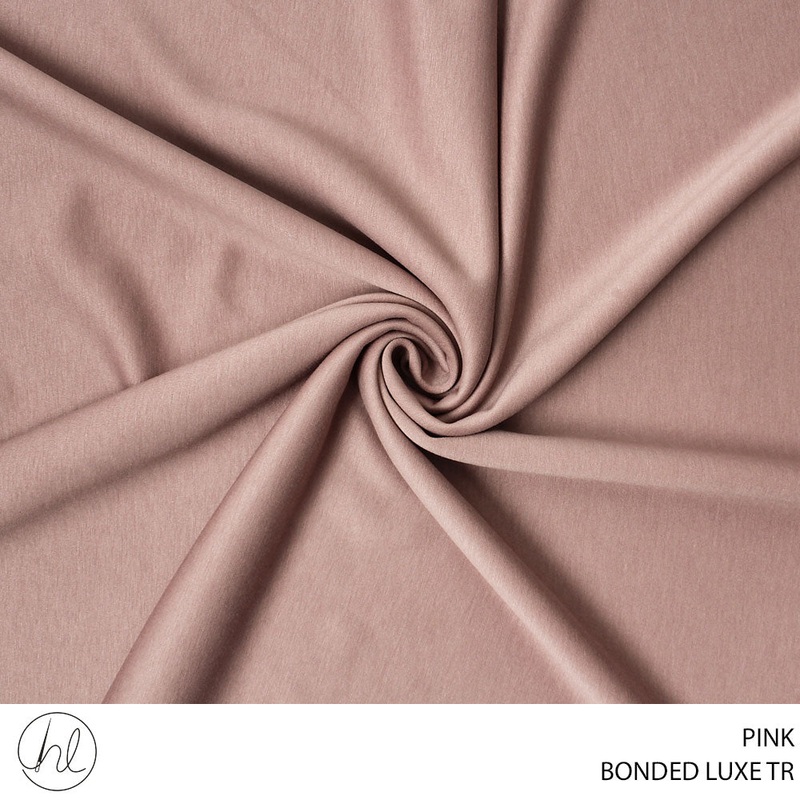 LUXE TR BONDED FABRIC 150CM  PINK ROLL ROLL 001