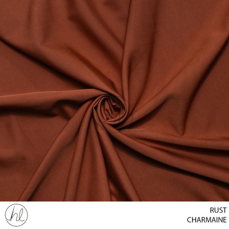 PLAIN CHARMAINE 55 RUST 150CM PER M