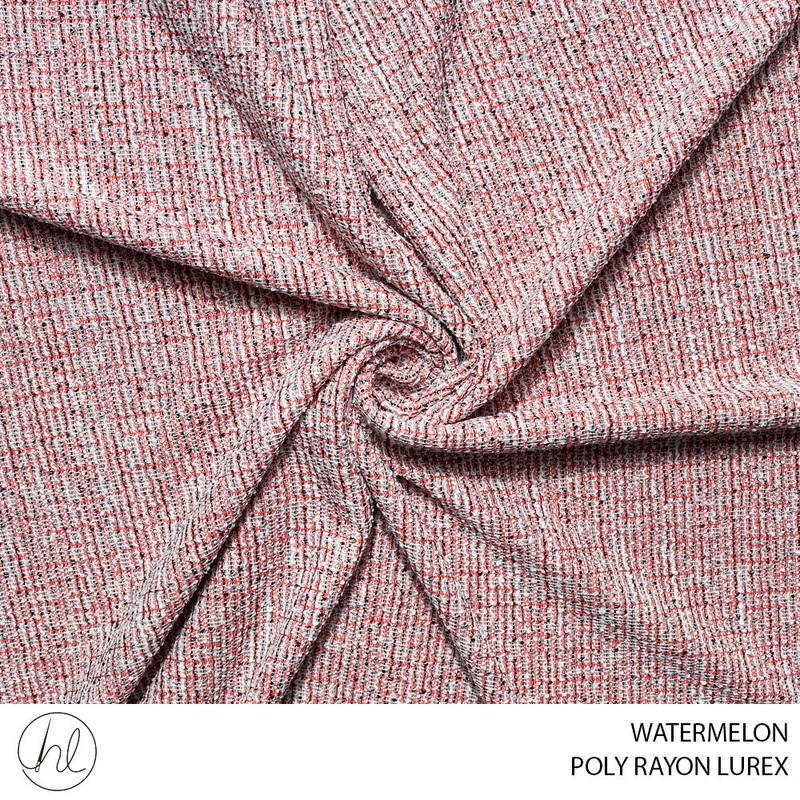 POLY RAYON LUREX 51 WATERMELON 150CM PER M