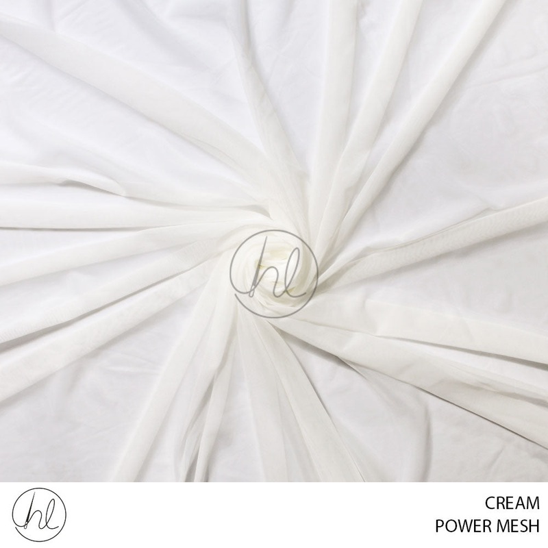 POWER MESH 781 CREAM 150CM PER M