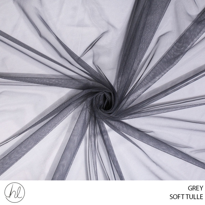 SOFT TULLE 18 GREY 150CM PER M