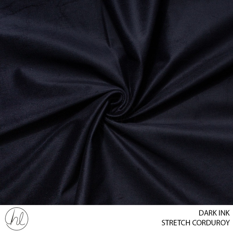 STRETCH CORDUROY 51 DARK INK 150CM PER M