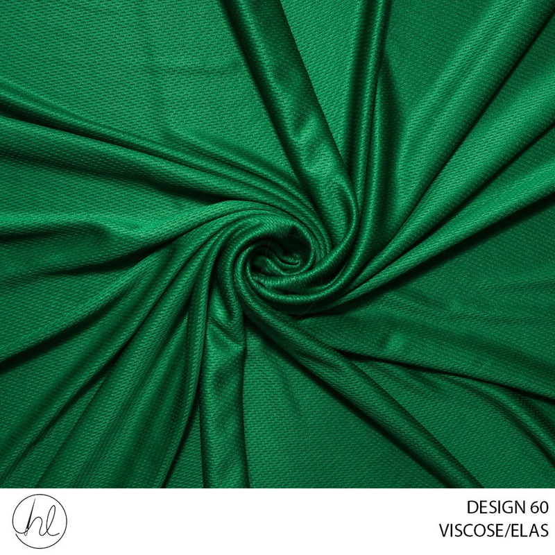 VISCOSE/ELAS 51 EMERALD 150CM PER M
