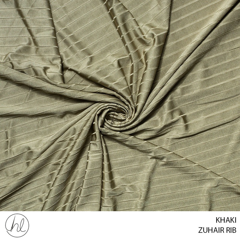 ZUHAIR RIB 51 KHAKI 150CM PER M