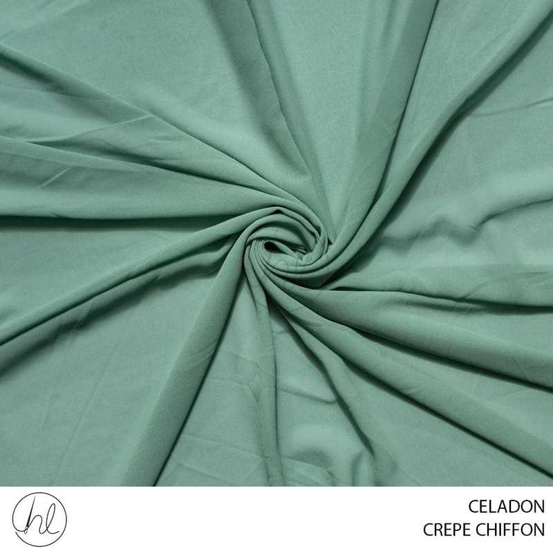 CREPE CHIFFON 781 CELADON 150CM PER M