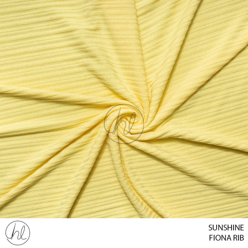 FIONA RIB 51 SUNSHINE 150CM PER M