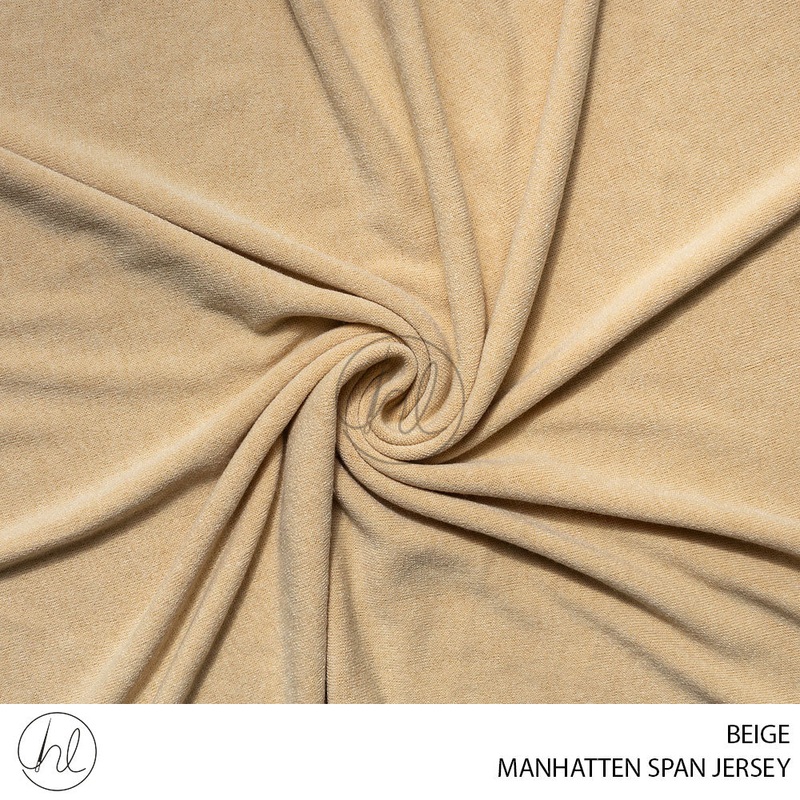 MANHATTEN SPAN JERSEY 51 BEIGE 150CM PER M