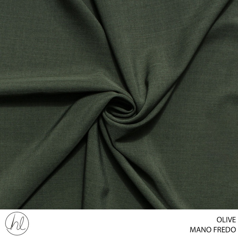 MANO FREDO PLAIN 150CM OLIVE ROLL ROLL 001