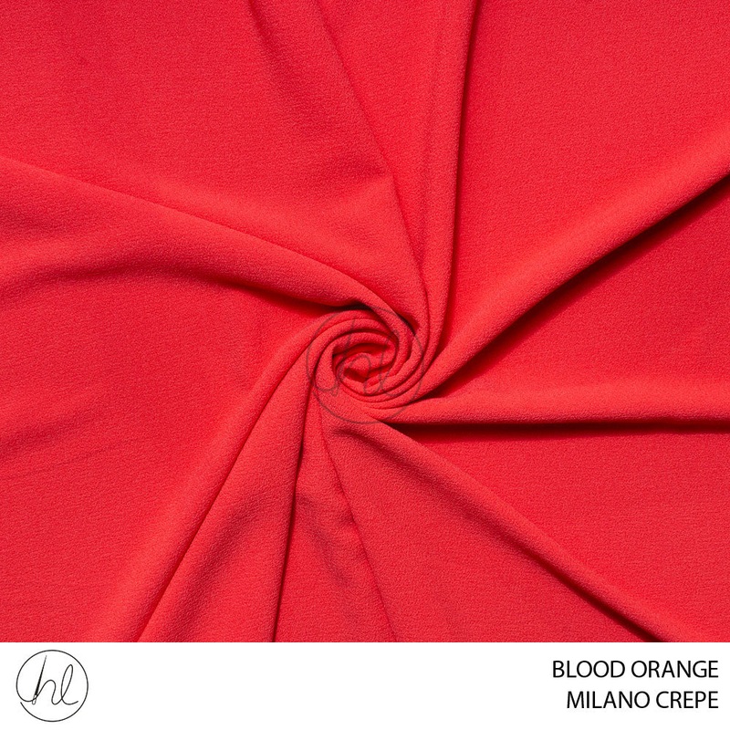 MILANO CREPE 51 BLOOD ORANGE 150CM PER M