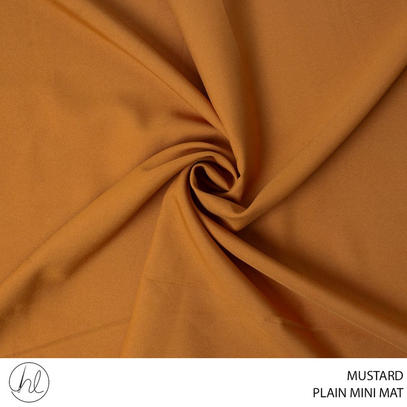 MINI MAT PLAIN FABRIC MUSTARD 150CM