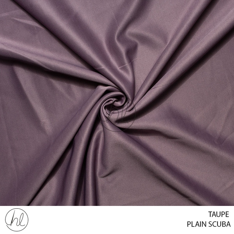 PLAIN SCUBA 55 TAUPE 150CM PER M
