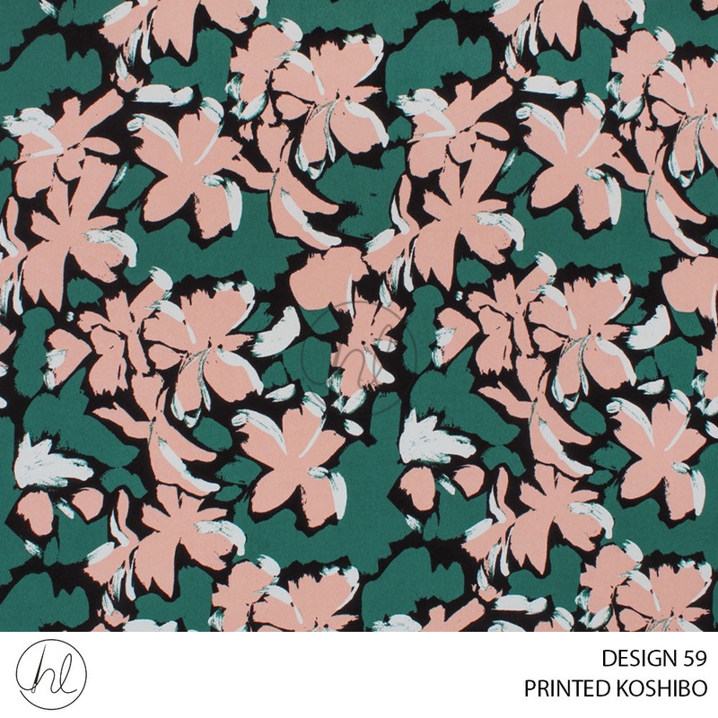 PRINTED KOSHIBO (51) (PER M) (DESIGN 59) (MULTI) (150CM WIDE)
