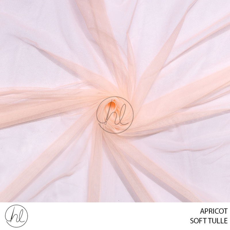 SOFT TULLE 781 APRICOT 150CM PER M