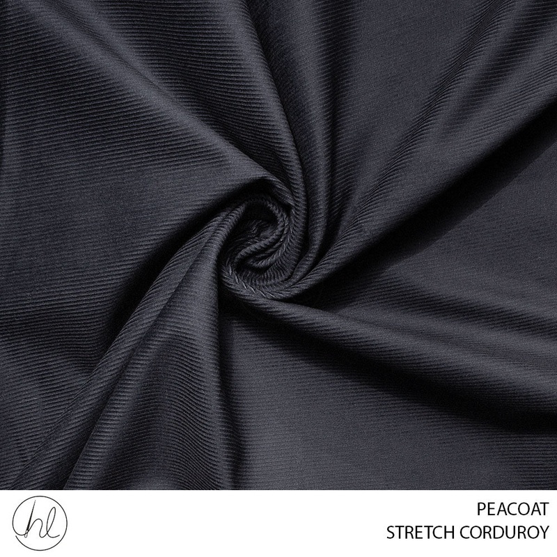 STRETCH CORDUROY 51 PEACOAT 150CM PER M