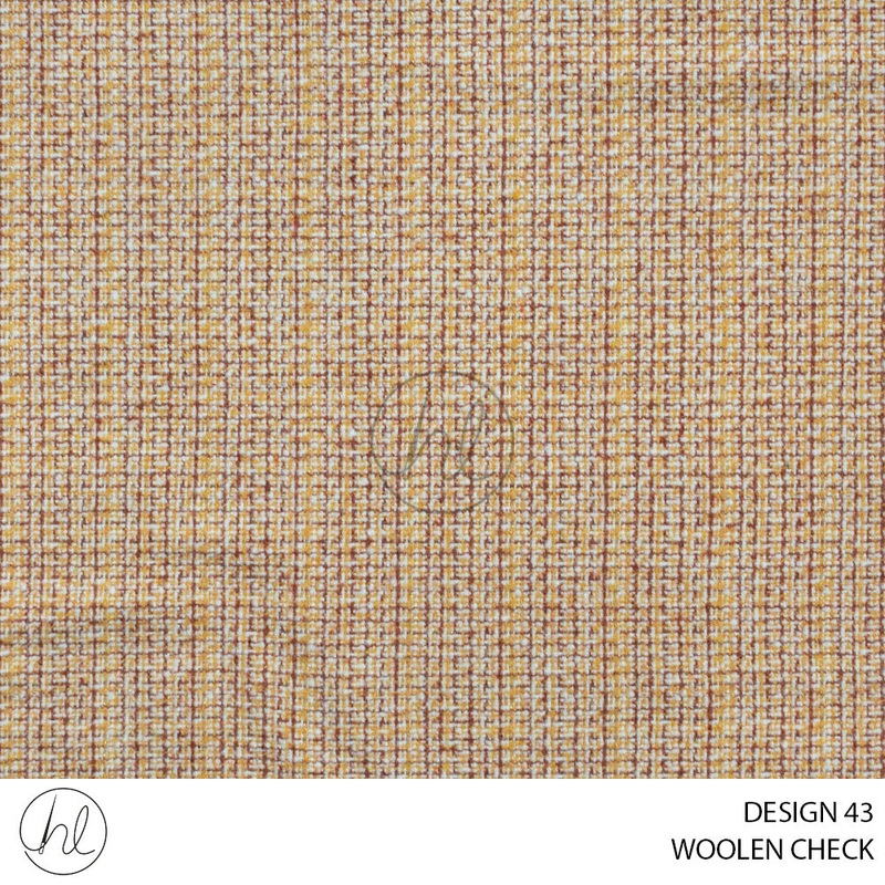 WOOLEN CHECK VIENNA 51 CHERRY MAHOGANY 150CM PER M