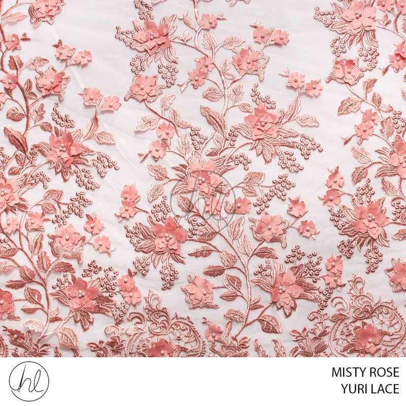Yuri Lace 53 Misty Rose 120cm Per M