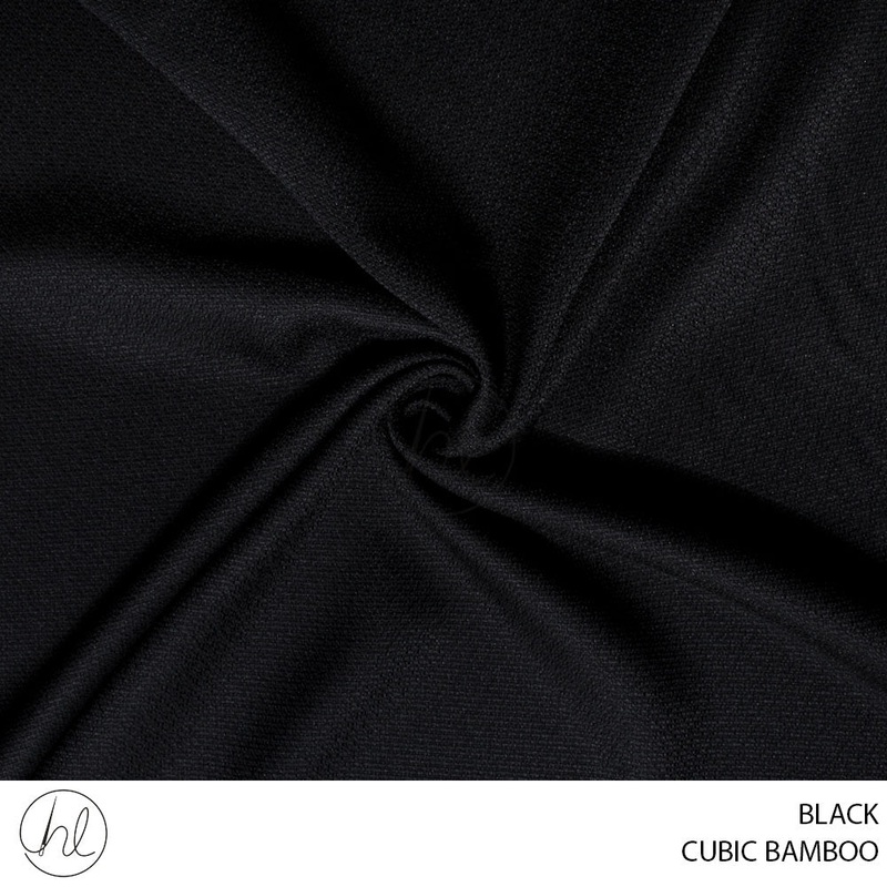 CUBIC BAMBOO 781 BLACK 150CM PER M