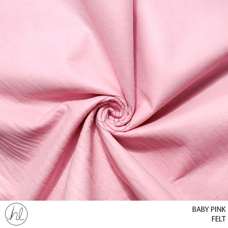 FELT 2 BABY PINK 180CM PER M