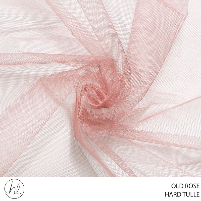 Hard Tulle 781 Old Rose 150cm Per M