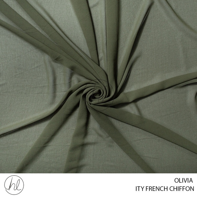 ITY FRENCH CHIFFON 51 OLIVIA 150CM PER M