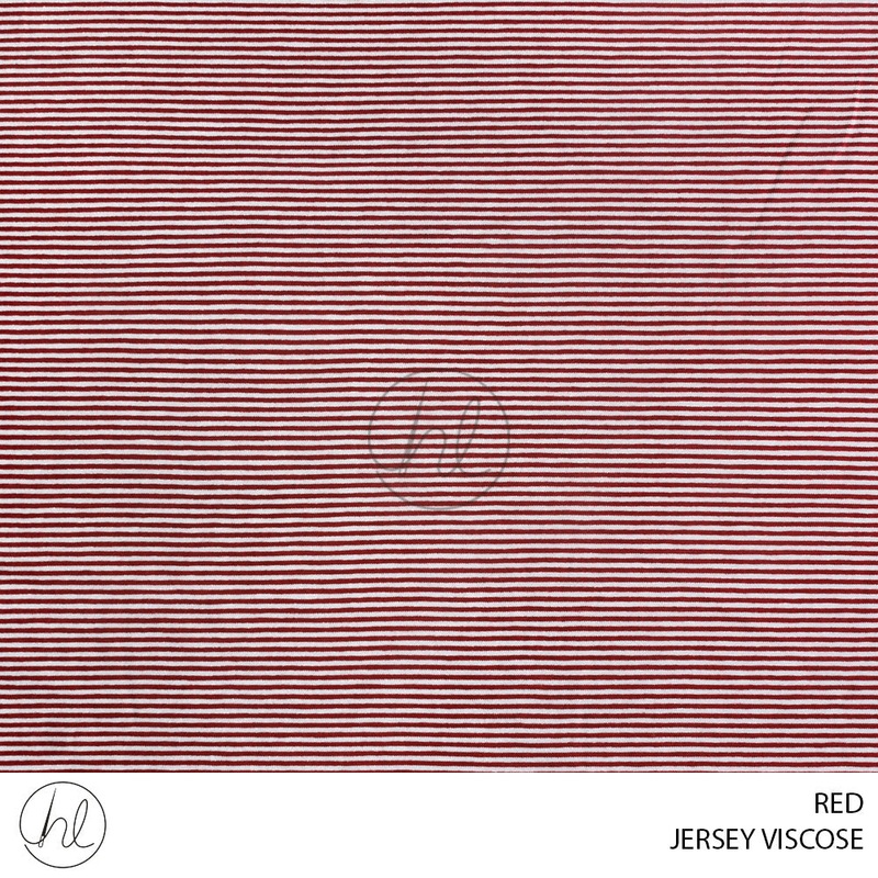 JERSEY VISCOSE 51 RED 150CM PER M