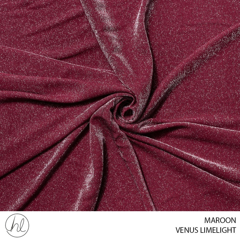 LIMELIGHT VENUS 781 MAROON 150CM PER M
