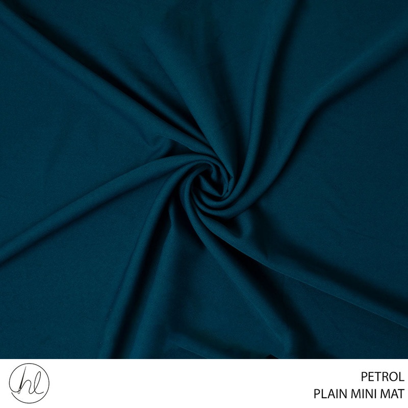 MINI MAT PLAIN FABRIC PETROL 150CM