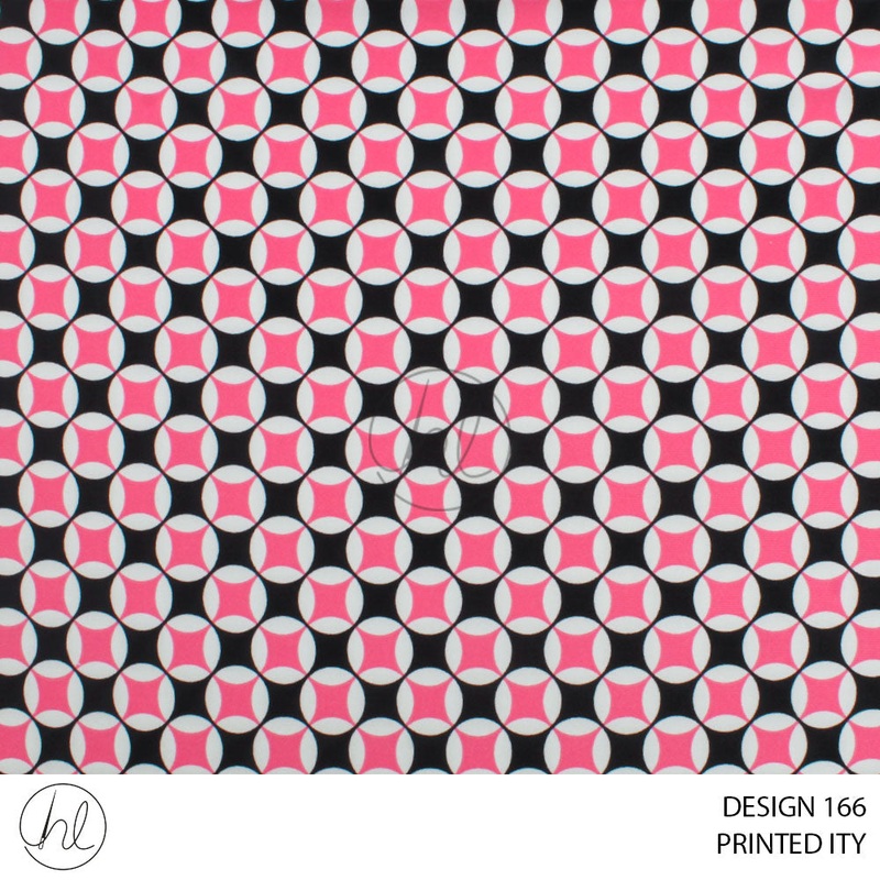 PRINTED ITY  PER M 51 DESIGN 166 CREAM 150CM WIDE