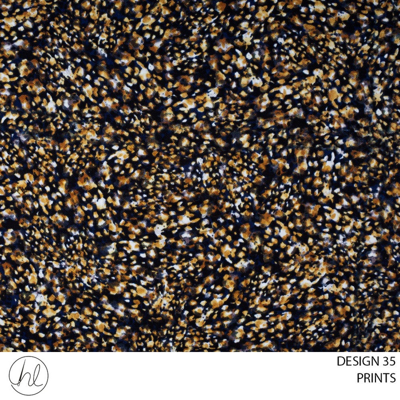 PRINTS 51 PER M  MULTIDESIGN 35 150CM WIDE