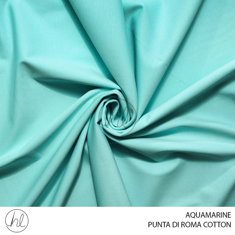 Punta di roma cotton 51 aquamarine 150cm per m