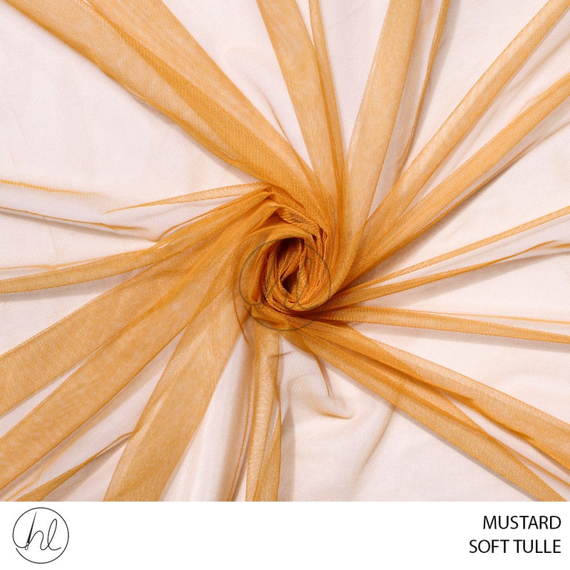 SOFT TULLE 781 MUSTARD 150CM PER M