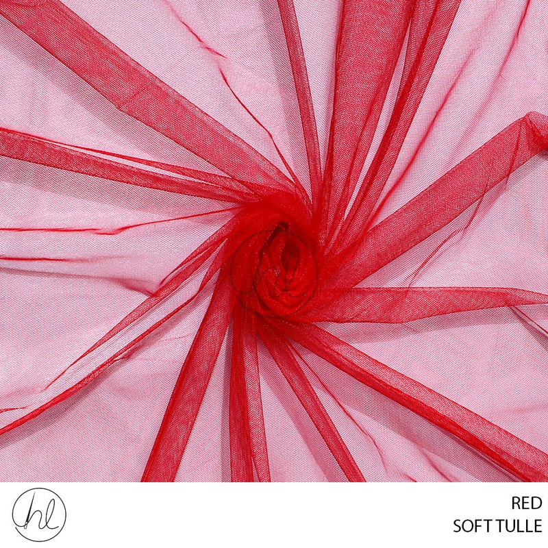SOFT TULLE 781 RED 150CM PER M