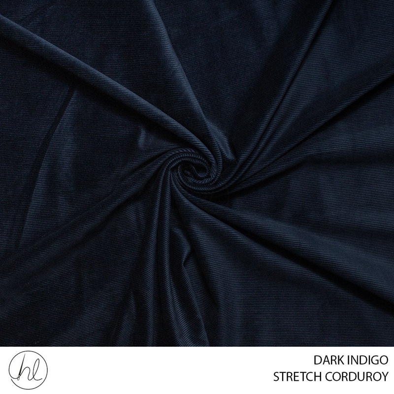 STRETCH CORDUROY 51 DARK INDIGO 150CM PER M