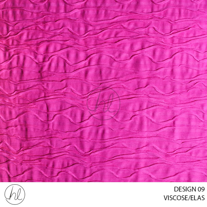 VISCOSE/ELAS 51 CERISE 150CM PER M