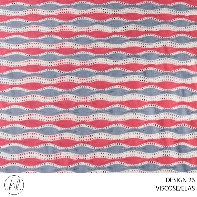 VISCOSE/ELAS 51 MULTI 150CM PER M