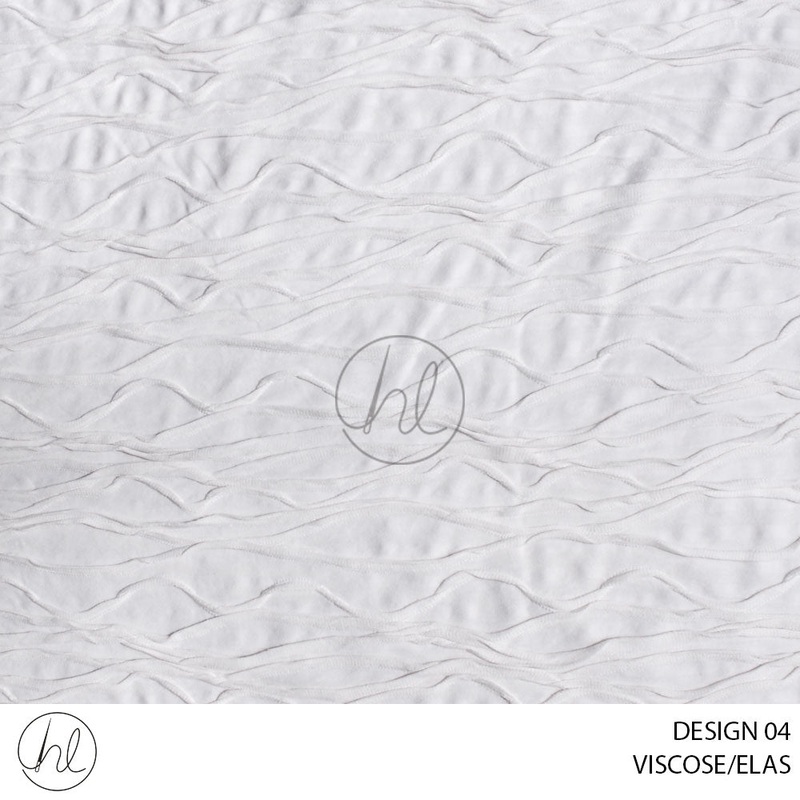 VISCOSE/ELAS 51 WHITE 150CM PER M