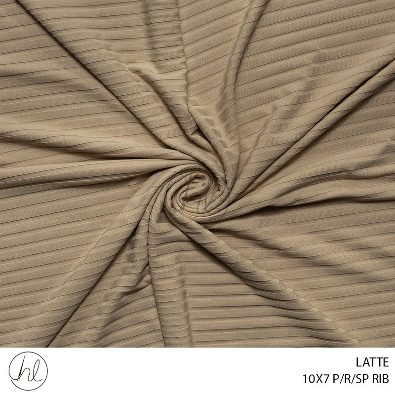 10X7 P/R/SP RIB 51 LATTE 150CM PER M