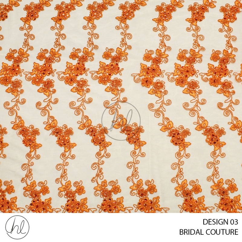 BRIDAL COUTURE 51 PER M DESIGN 03 ORANGE COLLECTION 08