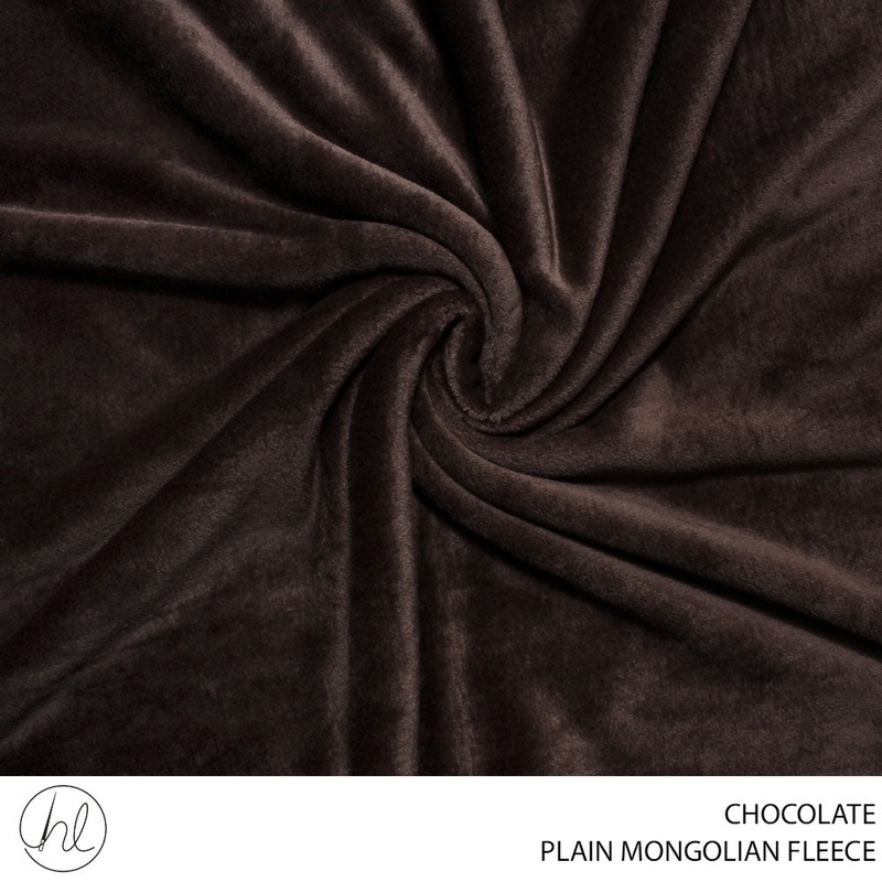 MONGOLIAN FLEECE CHOCOLATE ROLL 001 1