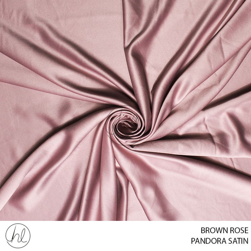 PANDORA SATIN 53 BROWN ROSE 150CM PER M