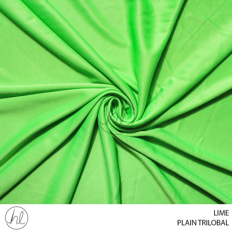PLAIN TRILOBAL 781 LIME 150CM PER M