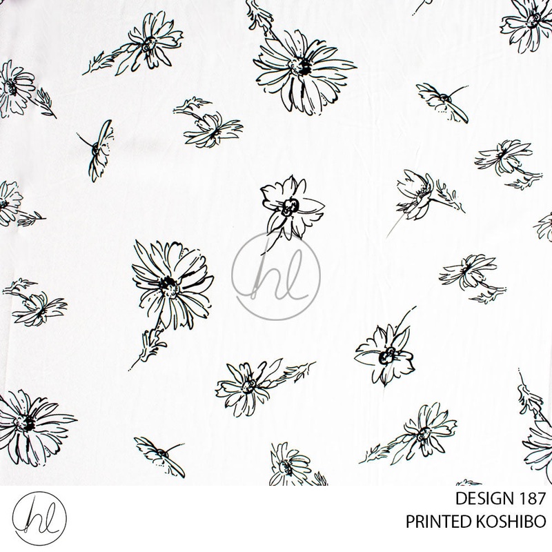 PRINTED KOSHIBO 51 WHITE DESIGN 187 150CM