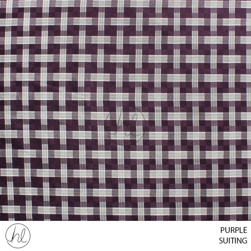 SUITING 55 PURPLE 150CM PER M