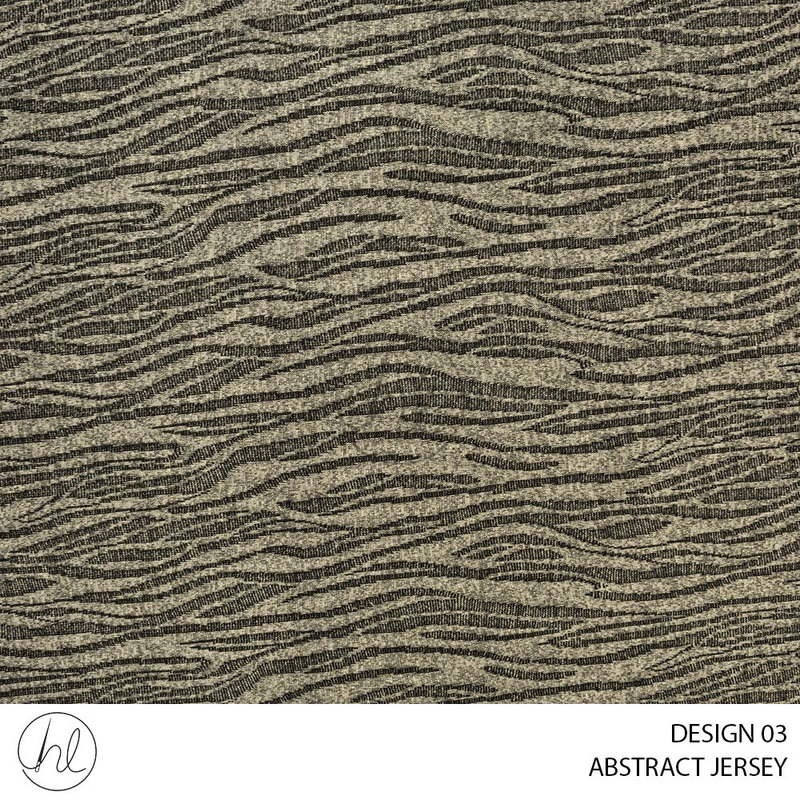 ABSTRACT JERSEY 51 BRAZILIAN SAND 150CM PER M