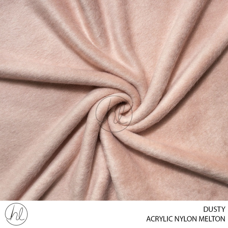ACRYLIC NYLON MELTON 51 DUSTY 150CM PER M