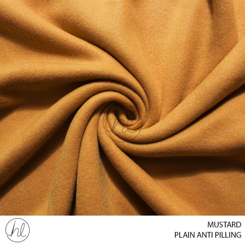 ANTI PILLING PLAIN MUSTARD ROLL 001 1