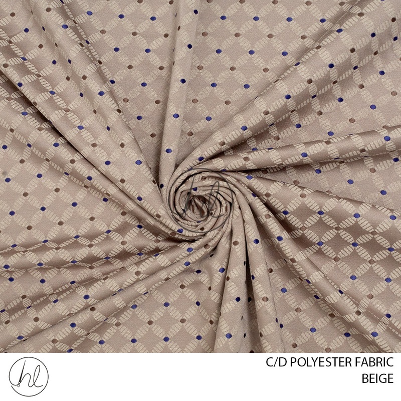 C/D Polyester Fabric 0100-0507280cmBeige