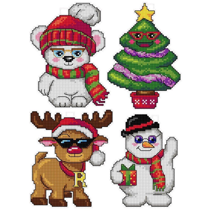 "Christmas Toys" 120CS Counted Cross-Stitch Kit