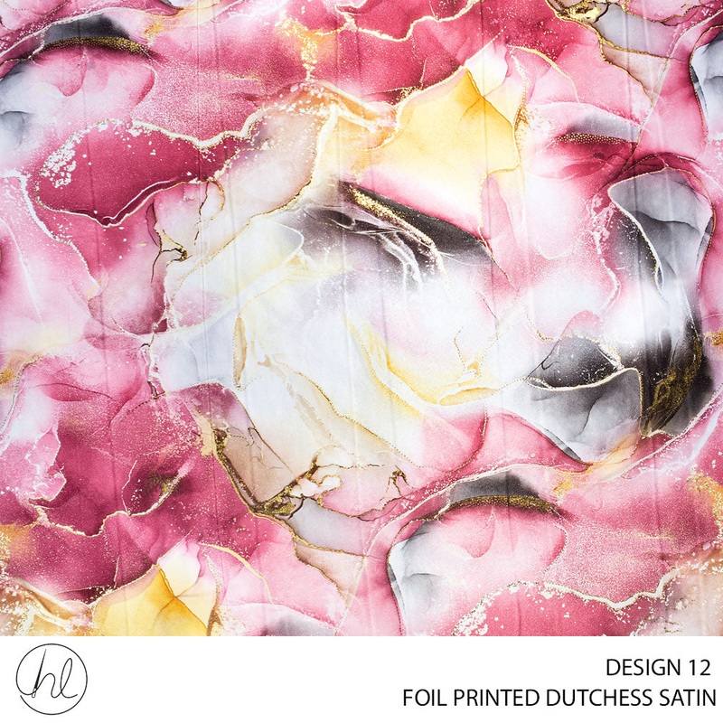 DUTCHESS DIGITAL FOIL 150CM CERISE ROLL ROLL 001